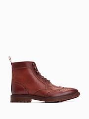 Base London Hemlock Lace Up Brogue Boots - Image 1 of 6