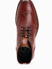 Base London Hemlock Lace Up Brogue Boots - Image 3 of 6