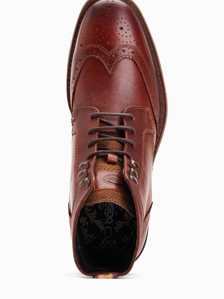 Base London Hemlock Lace Up Brogue Boots - Image 3 of 6