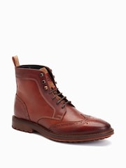 Base London Hemlock Lace Up Brogue Boots - Image 6 of 6