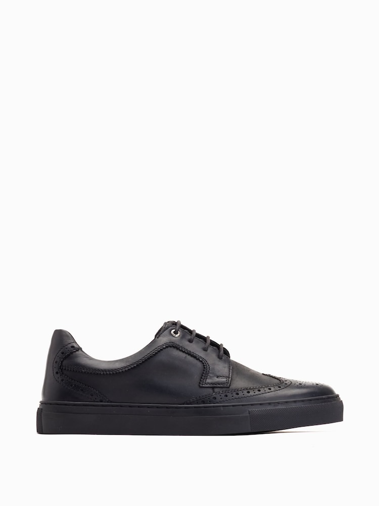 Base London Keller Lace Up Brogue Shoes - Image 1 of 6