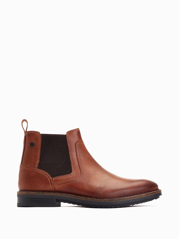 Base London Dandridge Pull On Chelsea Boots - Image 1 of 6