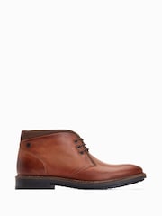 Base London Bartlett Lace Up Chukka Boots - Image 1 of 6