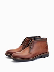 Base London Bartlett Lace Up Chukka Boots - Image 3 of 6