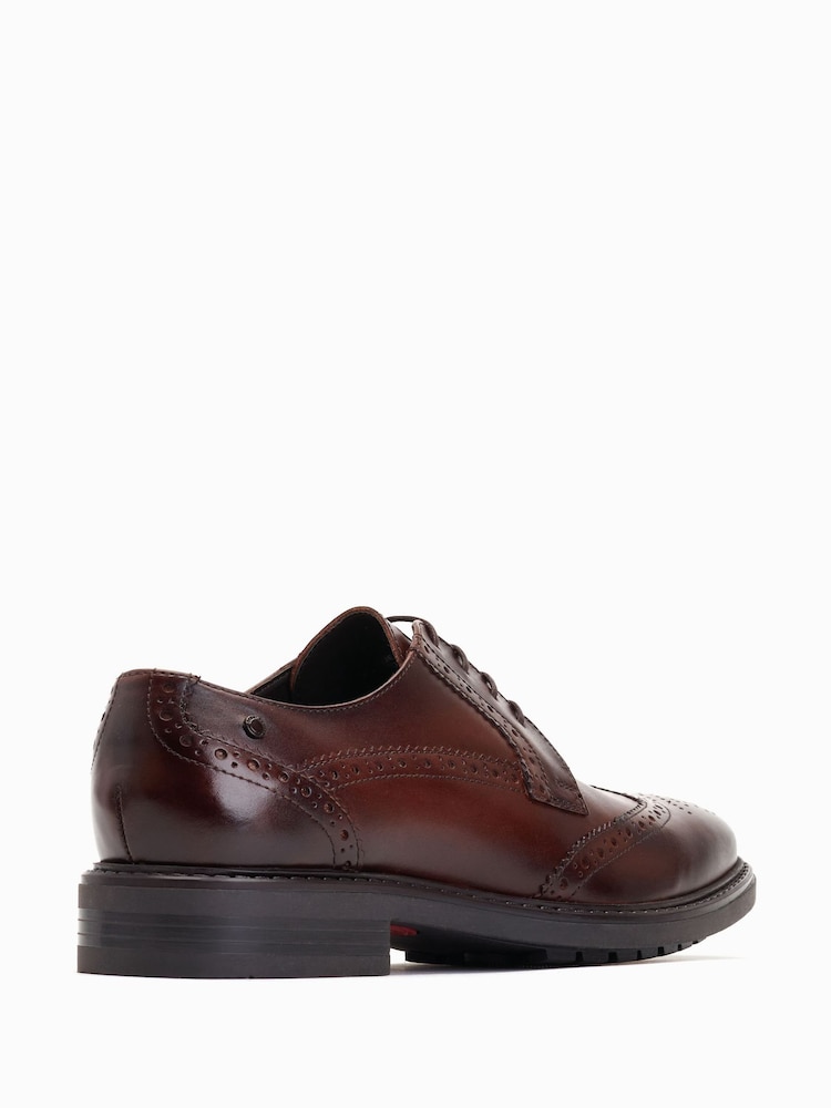 Base London Anson Lace Up Brogue Shoes - Image 2 of 6