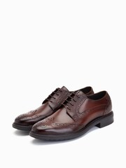 Base London Anson Lace Up Brogue Shoes - Image 3 of 6