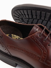 Base London Anson Lace Up Brogue Shoes - Image 6 of 6