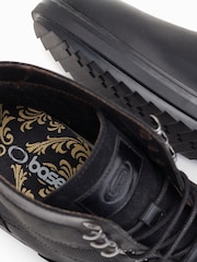 Schwarz - Base London Dickson Schnürstiefel - Bild 6 von 6