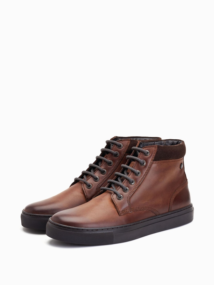 Base London Cabbie High Top Trainers - Image 3 of 6