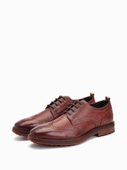 Base London Yukon Lace Up Brogue Shoes - Image 2 of 6