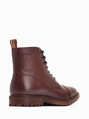 Base London Banff Lace Up Toe Cap Boots - Image 2 of 6