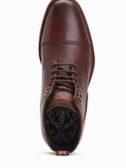 Base London Banff Lace Up Toe Cap Boots - Image 4 of 6