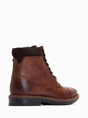Base London Ashland Lace Up Toe Cap Boots - Image 2 of 6