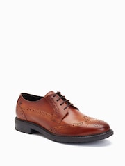 Base London Anson Lace Up Brogue Shoes - Image 2 of 6