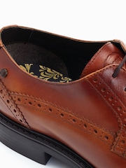 Base London Anson Lace Up Brogue Shoes - Image 6 of 6