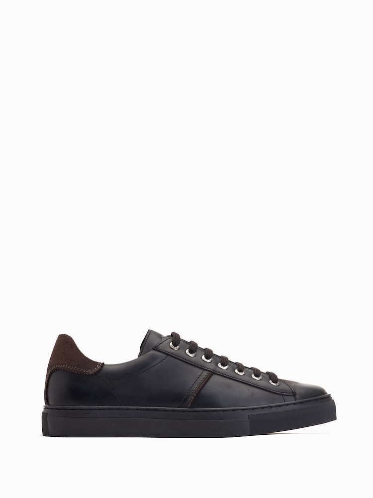 Base London Beck Lace Up Trainers - Image 1 of 6