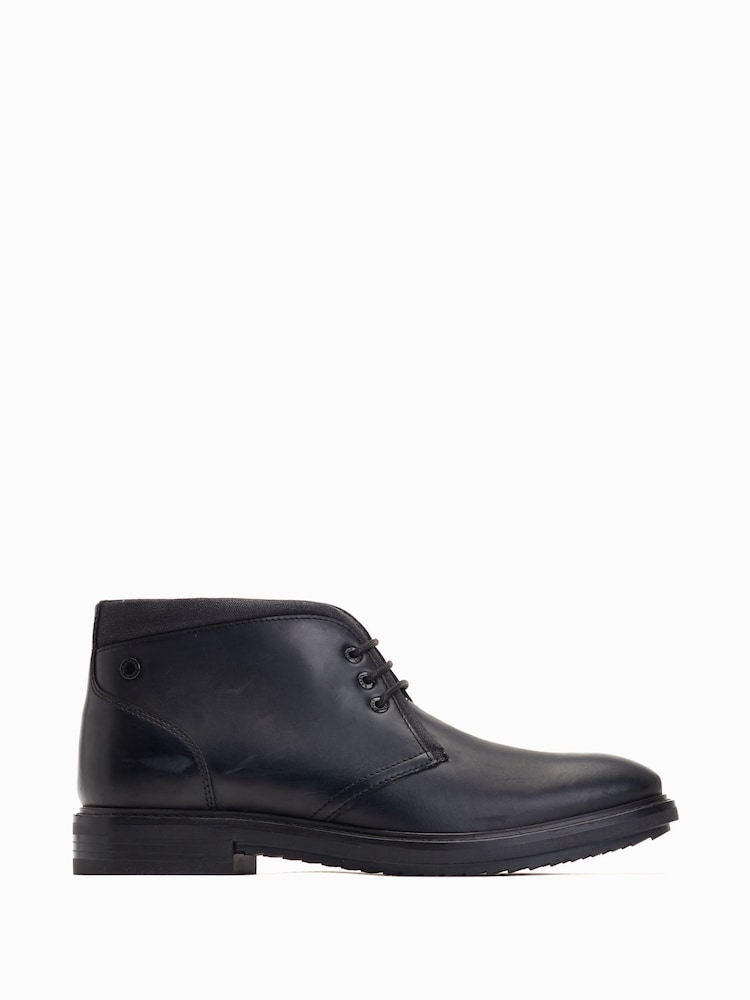 Schwarz - Base London, Bartlett, Chukka-Stiefel zum Schnüren - Bild 1 von 6