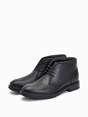 Schwarz - Base London, Bartlett, Chukka-Stiefel zum Schnüren - Bild 2 von 6