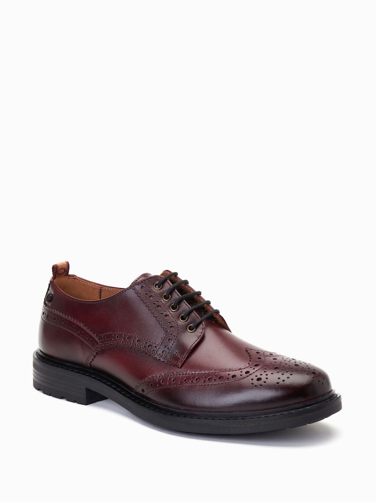Base London Jagger Lace-Up Brogue Shoes - Image 2 of 6