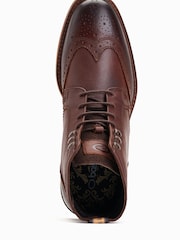 Base London Hemlock Lace Up Brogue Boots - Image 4 of 6