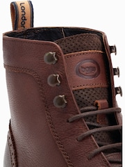 Base London Hemlock Lace Up Brogue Boots - Image 6 of 6