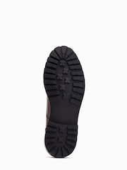 Dunkelbraun - Base London Dettori Arbeitsstiefel mit Schnürung - Bild 5 von 6