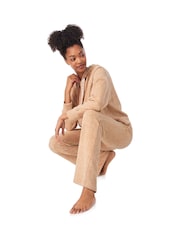 Fleece Hoodie & Pant Lounge Set - Image 4 of 4