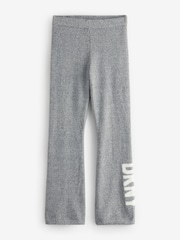 DKNY Grey Boucle Knit Hoodie & Pant Lounge Set - Image 3 of 3