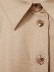 Reiss Stone Lenny Cropped Flannel Shirt - Image 6 of 6