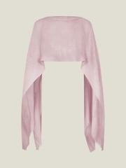 Accessorize Pink Sequin Embellished Poncho - Image 4 of 4