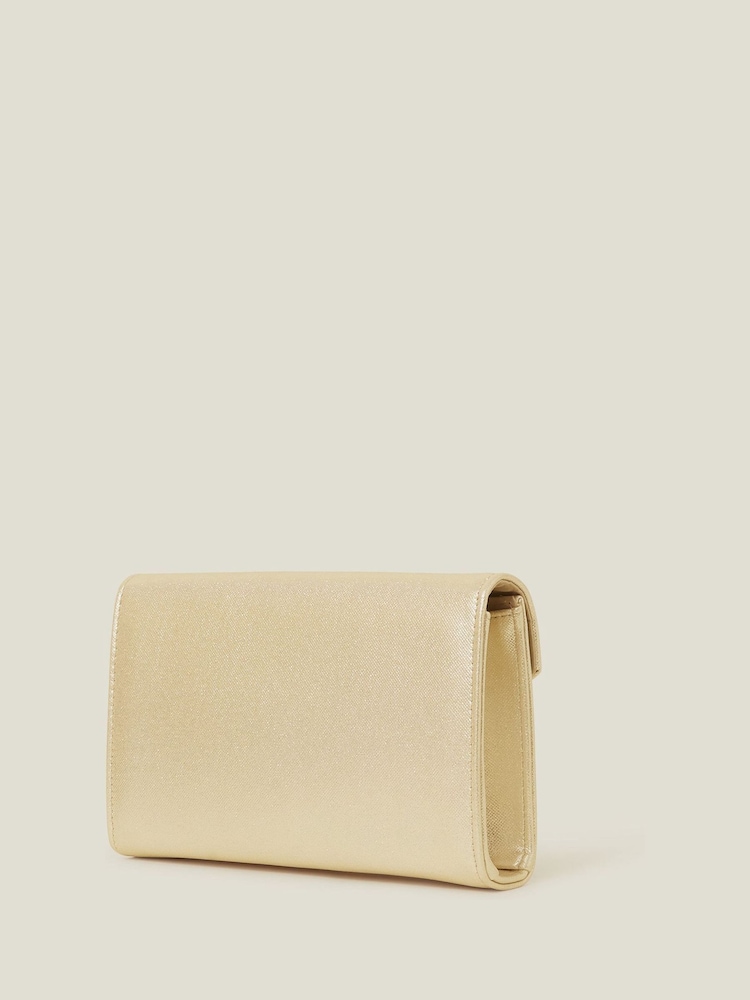 Accessorize Μεταλλικό Φάκελος Τσαντάκι clutch Bag - Εικόνα 3 του 3