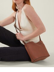 Accessorize Brown Mini Bucket Bag - Image 3 of 3