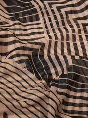 Accessorize Black Geometric Print Scarf - Image 2 of 3