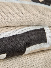 Slogan Give It A Rest: Knitted Throw - Imagem 3 de 4