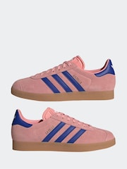 adidas Originals Pink Gazelle Trainers - Image 5 of 9
