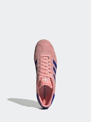adidas Originals Pink Gazelle Trainers - Image 6 of 9
