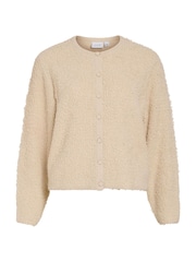 Vila dolg rokav; z dolgimi rokavi Button Up Knit pletena jopa jakna; suknjič - Slika 6 iz 6