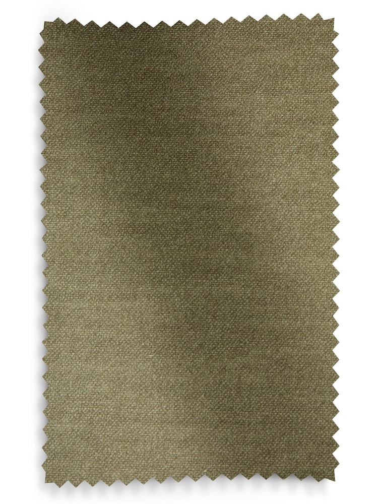 Olive Green Bryer Fixed Height Relaxed Chenille Bar Stool - Image 9 of 9