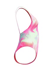 Speedo Pink Printed Convertible Swimsuit - Image 7 of 7