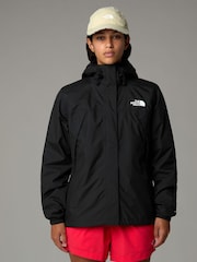 The North Face Black/chrome Womens Antora Waterproof Jacket - Image 1 of 3