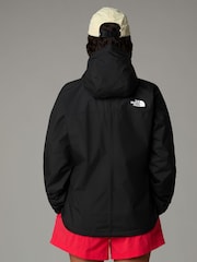 The North Face Black/chrome Womens Antora Waterproof Jacket - Image 2 of 3