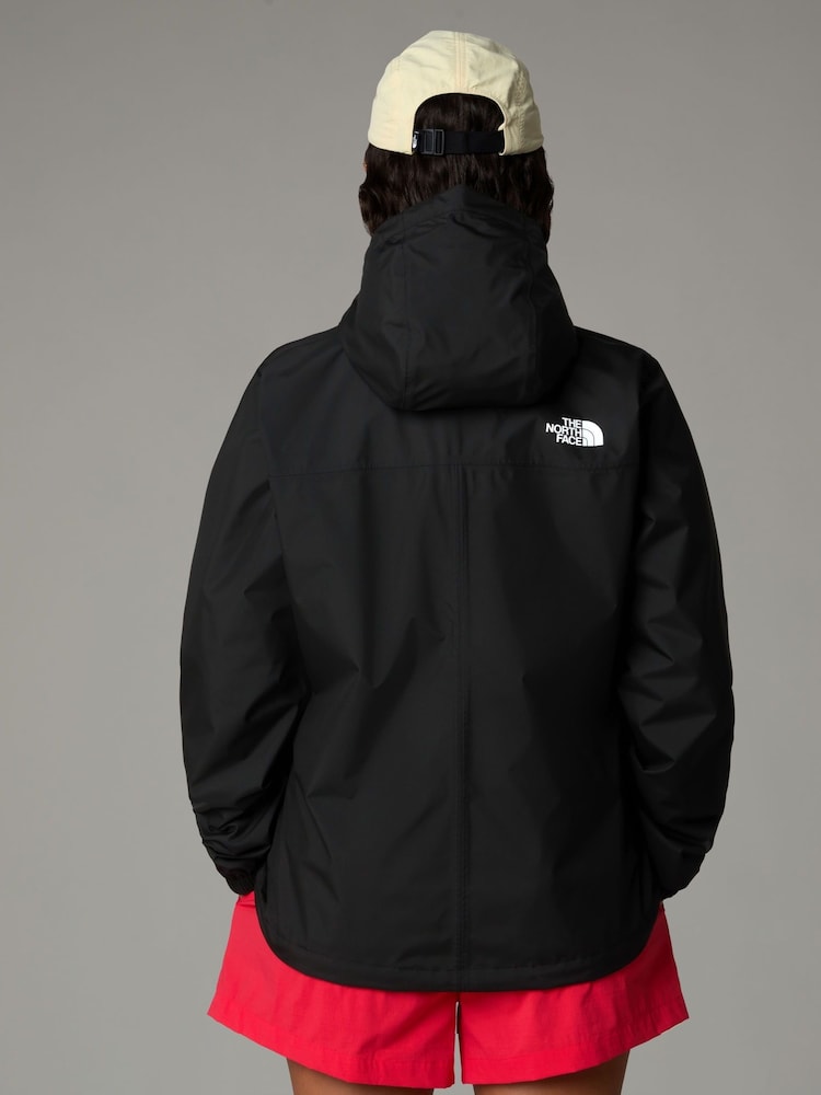 The North Face Black/chrome Womens Antora Waterproof Jacket - Image 2 of 3