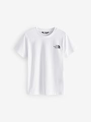 Bela - The North Face majica s kratkimi rokavi The North Face Teen Simple Dome - Slika 4 iz 4