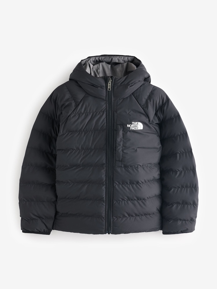 The North Face Black Reversible Perrito Boys Hooded Jacket - Image 6 of 6