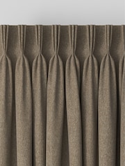 Khaki Green Cosy Chenille Made to Measure Curtains - Image 6 of 10