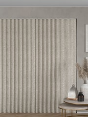 Grey Textured Maze Jacquard Made to Measure Curtains - Image 2 of 10
