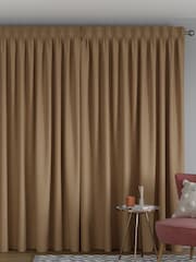 Dark Gold Cosy Chenille Made to Measure Curtains - Image 2 of 10