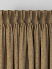 Dark Gold Cosy Chenille Made to Measure Curtains - Image 6 of 10