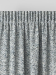 Blue Cosy Texture Made to Measure Curtains - Image 6 of 9