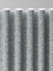 Blue Cosy Texture Made to Measure Curtains - Image 7 of 9
